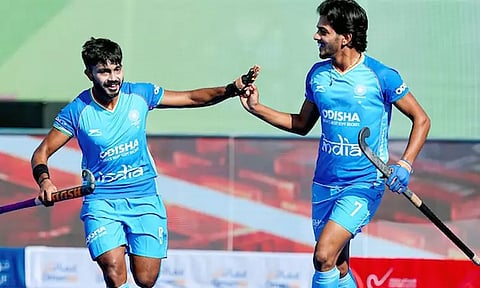 image courtesy; twitter/@TheHockeyIndia 