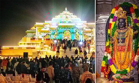 அயோத்தி ராமர் கோவிலில் கடந்த 11 நாட்களில் 25 லட்சம் பக்தர்கள் தரிசனம்