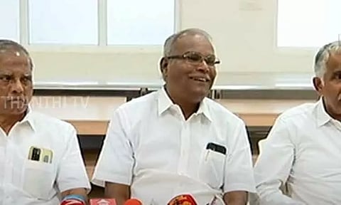 'மக்கள் ஆதரவு இருந்தால் யார் வேண்டுமானாலும் வெற்றி பெறலாம்' - கே.பாலகிருஷ்ணன்