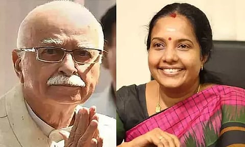 'பாரத ரத்னா' விருது பெற்ற எங்கள் 'பீஷ்ம பிதாமகர்' அத்வானிக்கு வாழ்த்துக்கள் - வானதி சீனிவாசன்