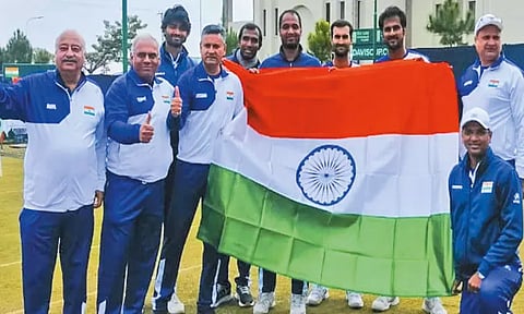 டேவிஸ் கோப்பை டென்னிஸ்; பாகிஸ்தானை வீழ்த்தி இந்தியா சாம்பியன்