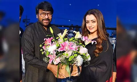 18 வருடங்களுக்கு பிறகு மீண்டும் சிரஞ்சீவியுடன் இணையும் திரிஷா