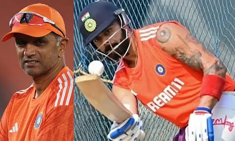 மீதமிருக்கும் டெஸ்ட் போட்டிகளில் விராட் கோலி விளையாடுவாரா..? - ராகுல் டிராவிட் அளித்த பதில்