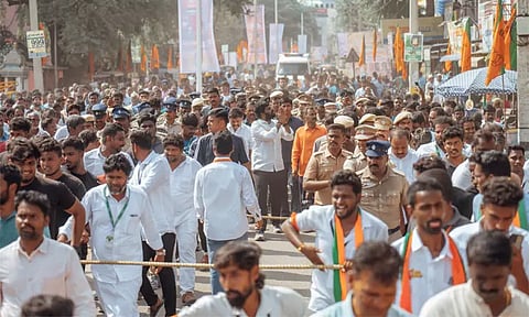 பா.ஜனதா நடைபயணத்திற்கு போலீசார் அனுமதி மறுப்பு