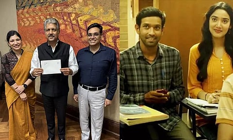 12-த் பெயில் தம்பதிகளின் ஆட்டோகிராப்... ஆனந்த் மகேந்திரா பகிர்ந்த புகைப்படம் வைரல்