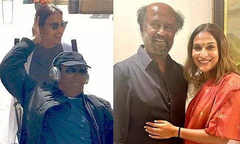 என் அன்பு தாய் ஐஸ்வர்யாவுக்கு... மகளை வாழ்த்தி நடிகர் ரஜினிகாந்த் உருக்கமான பதிவு