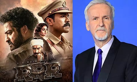 'ராஜமவுலியின் ஆர்.ஆர்.ஆர். படம் அற்புதமாக இருந்தது' - ஜேம்ஸ் கேமரூன் பாராட்டு