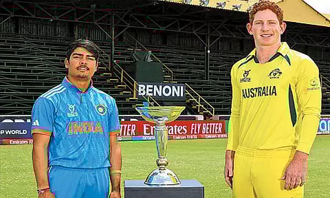 ஜூனியர் உலகக் கோப்பையை வெல்லுமா இந்தியா? ஆஸ்திரேலியாவுடன் இன்று பலப்பரீட்சை