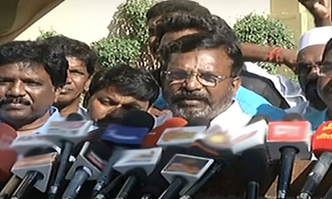 தி.மு.க. கூட்டணியில் 4 தொகுதிகளை கேட்டுள்ளோம் - திருமாவளவன்