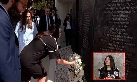 மும்பை தாக்குதல்: மத வேற்றுமையின்றி படுகொலை; இஸ்ரேல் மந்திரி அஞ்சலி