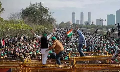 விவசாயிகள் பேரணி: அரியானாவில் 7 மாவட்டங்களில் இணைய சேவை முடக்கம்