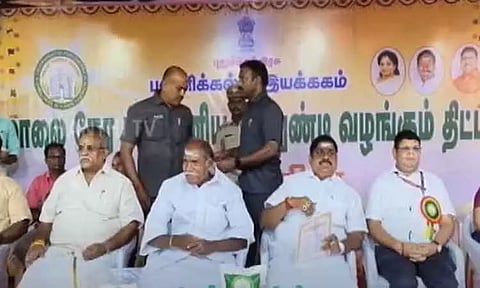 புதுச்சேரியில் பள்ளி மாணவர்களுக்கு 'சிறுதானிய பிஸ்கட்' - முதல்-மந்திரி ரங்கசாமி அறிவிப்பு