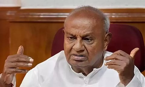 தேவேகவுடாவுக்கு திடீர் உடல் நலக்குறைவு: மருத்துவமனையில் அனுமதி