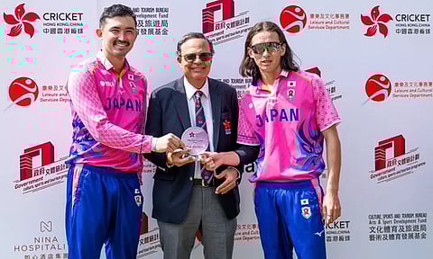 Image Courtesy; @CricketJapan/ @FlemingKendel/ @LachlanLake 