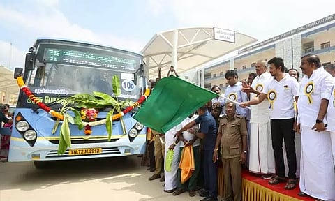 நெல்லை சந்திப்பு பேருந்து நிலையத்தை திறந்து வைத்தார் அமைச்சர் உதயநிதி ஸ்டாலின்