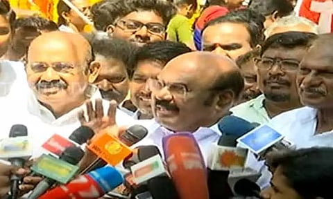 'பா.ஜ.க.வுடன் கூட்டணி... இப்போதும் இல்லை, எப்போதும் இல்லை' - அ.தி.மு.க. முன்னாள் அமைச்சர் ஜெயக்குமார்