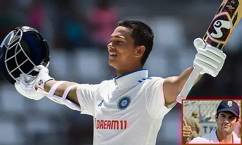 மொத்த கெரியரில் நான் செய்ததை ஜெய்ஸ்வால் ஒரு இன்னிங்சில் முறியடித்து விட்டார் - குக் பாராட்டு