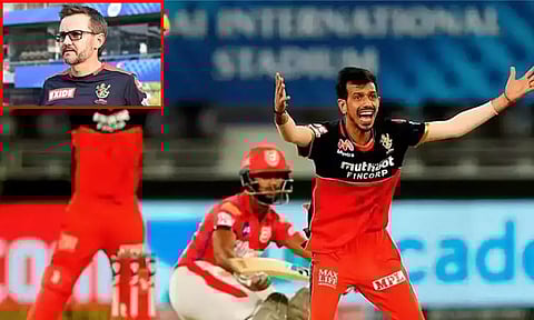 ஆர்.சி.பி. அணியிலிருந்து சாஹல் கழற்றி விடப்பட்டது ஏன்? மைக் ஹெசன் விளக்கம்