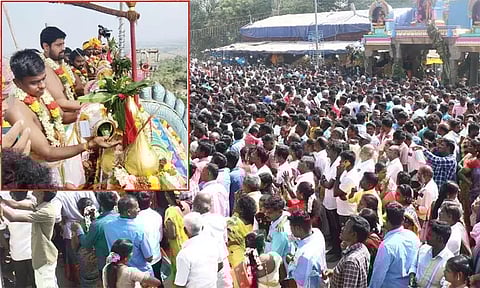 மயிலம் முருகன் கோவில் கும்பாபிஷேகம்- லட்சக்கணக்கான பக்தர்கள் தரிசனம்