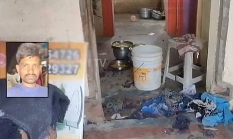 மதுபோதையில் தந்தையை மண்ணெண்ணெய் ஊற்றி எரித்த மகன்... திருவாரூரில் அதிர்ச்சி சம்பவம்