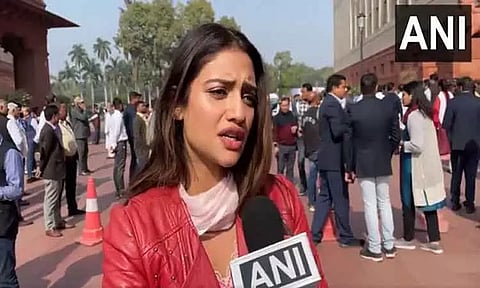 'சந்தேஷ்காளி மக்களை கவனிக்கவில்லை என்பதா?' திரிணாமுல் காங்கிரஸ் எம்.பி. நுஸ்ரத் ஜஹான் ஆவேசம்