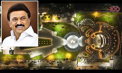 மெரினாவில் கருணாநிதி நினைவிடம்: முதல்-அமைச்சர் மு.க.ஸ்டாலின் நாளை திறந்து வைக்கிறார்