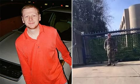 பாலஸ்தீனத்திற்கு ஆதரவு: இஸ்ரேல் தூதரகம் முன் தீக்குளித்த அமெரிக்க விமானப்படை வீரர் உயிரிழப்பு