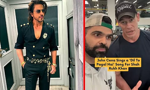 உலகத்திற்கு மகிழ்ச்சி... ஷாருக் கானை புகழ்ந்த பிரபல மல்யுத்த வீரர்