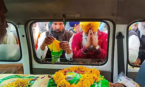 போராட்டத்தில் விவசாயி மரணம்: கொலை வழக்காக பதிவு செய்தது பஞ்சாப் போலீஸ்