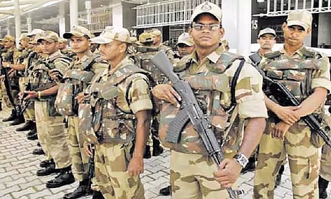 நாடாளுமன்ற தேர்தல் பாதுகாப்பு பணி; துணை ராணுவப் படையினர் நாளை தமிழகம் வருகை