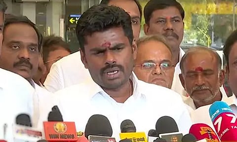 நாம் தமிழர் கட்சி சின்னம் விவகாரம் - அண்ணாமலை கேள்வி