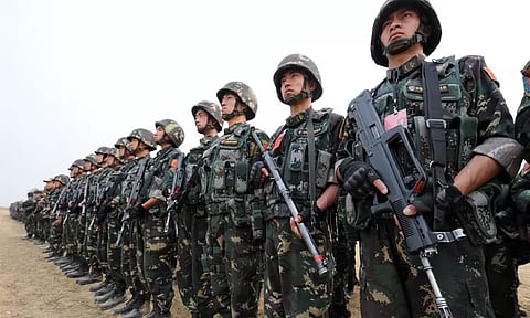 அண்டை நாடுகளுடன் நீடிக்கும் பதற்றம்.. ராணுவ பட்ஜெட்டை 7.2 சதவீதம் உயர்த்தியது சீனா