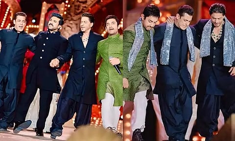 அம்பானி வீட்டு திருமண கொண்டாட்டத்தில் ராம்சரணுக்கு அவமதிப்பு...!! ஷாருக் கானுக்கு கடும் கண்டனம்