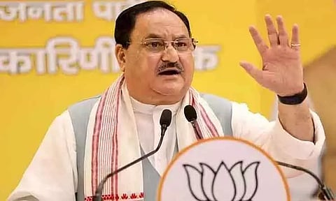 'தலித் மக்களை வாக்கு சேகரிக்கும் கருவியாக காங்கிரஸ் கருதியது' - ஜே.பி.நட்டா விமர்சனம்