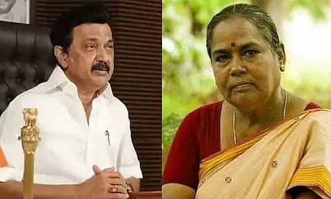 அவ்வையார் விருதுக்கு தேர்வான எழுத்தாளர் பாஸ்டினா சூசைராஜுக்கு முதல்-அமைச்சர் மு.க.ஸ்டாலின் வாழ்த்து