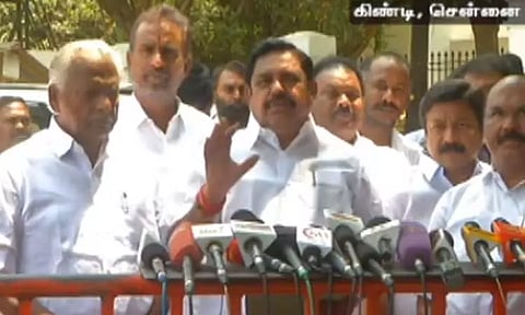 போதைப் பொருள் நடமாட்டத்தை தடுக்க தி.மு.க. அரசு நடவடிக்கை எடுக்கவில்லை - எடப்பாடி பழனிசாமி பேட்டி