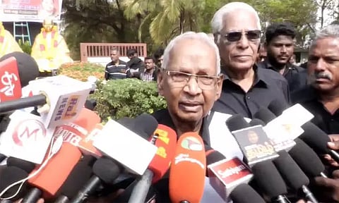 பா.ஜ.க கதவையே கழட்டி வைத்தாலும் கூட்டணிக்கு ஆள் இல்லை: கி.வீரமணி தாக்கு