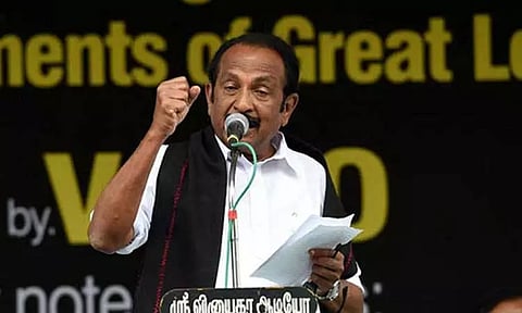 என்.எல்.சி. நிறுவனப் பங்குகள் விற்பனை முடிவைக் கைவிடுக - வைகோ