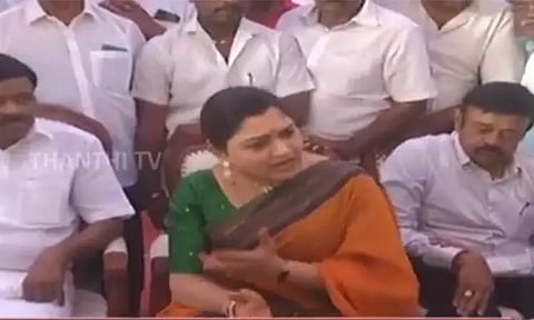 மக்களவை தேர்தலில் நிற்க முடிவா? குஷ்பூ பேட்டி