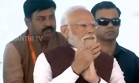 இந்தியாவின் முன்னேற்றம் கண்டு அதிருப்தி அடைந்த சிலர் என்னை விமர்சிக்கின்றனர் - பிரதமர் மோடி