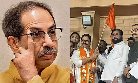 உத்தவ் தாக்கரேயின் நெருங்கிய ஆதரவாளர் சிவசேனாவில் இணைந்ததால் பரபரப்பு