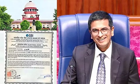 26 நாட்களாக என்ன செய்துகொண்டிருந்தீர்கள்? - எஸ்.பி.ஐ. வங்கிக்கு சுப்ரீம் கோர்ட்டு சரமாரி கேள்வி