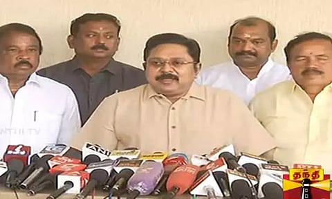 பா.ஜ.க.வுடன் அ.ம.மு.க. கூட்டணி அமைத்து போட்டி - டி.டி.வி. தினகரன் பேட்டி