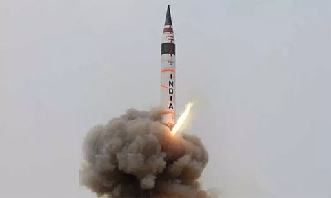 அக்னி-5 ஏவுகணை சோதனை வெற்றி- பிரதமர் மோடி