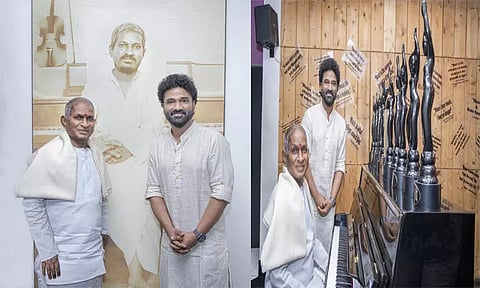 என் வாழ்நாள் கனவு நிறைவேறியது...இளையராஜா வருகை குறித்து தேவி ஸ்ரீ பிரசாத் நெகிழ்ச்சி பதிவு