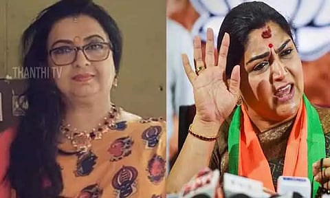 'பாராட்ட முடியாவிட்டால் அமைதியாக இருங்கள்' - குஷ்புவின் கருத்துக்கு நடிகை அம்பிகா கண்டனம்