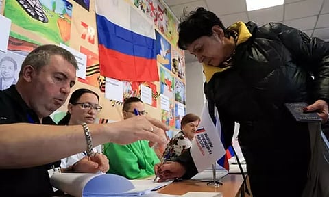 ரஷிய தேர்தலில் விறுவிறு வாக்குப்பதிவு: மீண்டும் புதினே அதிபராக வாய்ப்பு