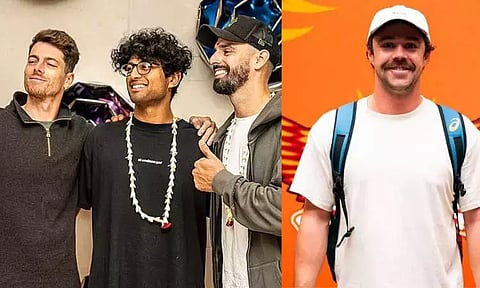 ஐ.பி.எல். கிரிக்கெட்டில் பங்கேற்க முன்னணி வீரர்கள் இந்தியா வருகை