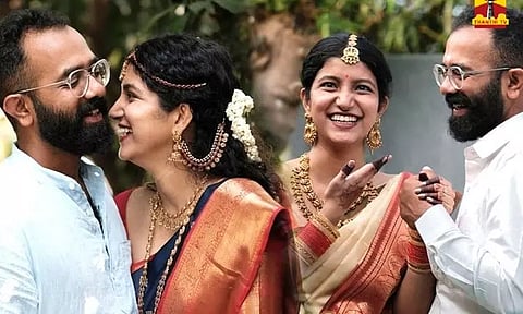 சத்தமின்றி நடந்து முடிந்த குட்நைட் பட நாயகி திருமணம்