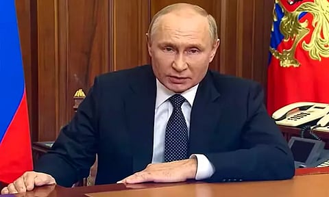 ரஷிய அதிபர் தேர்தலில் புதின் வெற்றி- அதிகாரப்பூர்வ அறிவிப்பு